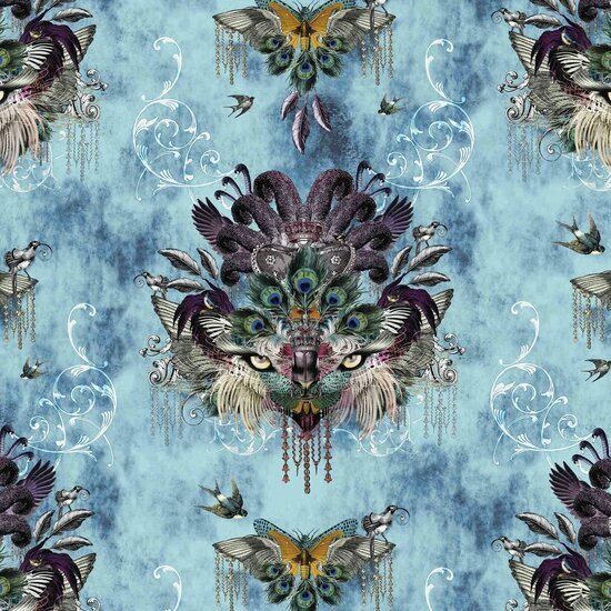 Santorus I Madame Visage - Aquamarine WP050219 Behang