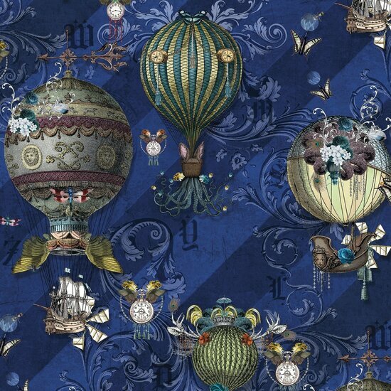 Santorus II Santorus Around the World Cobalt WP070326 Behang