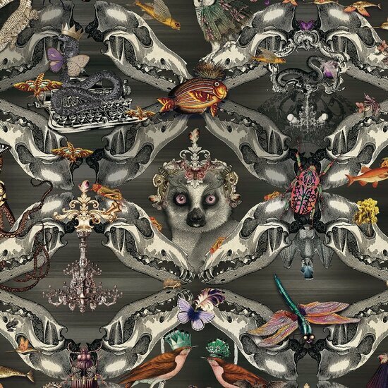 Santorus II Santorus Menagerie Bronze WP100235 Behang