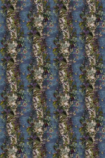 Santorus II Santorus The Ravens Cerulean WP120340 Behang