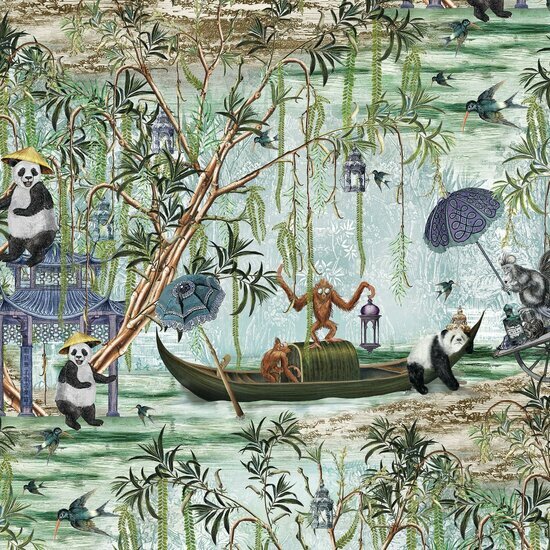 Santorus II Santorus Pandamonium Willow WP160152 Behang