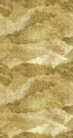 Eijffinger Festival 333562 Geel Behang