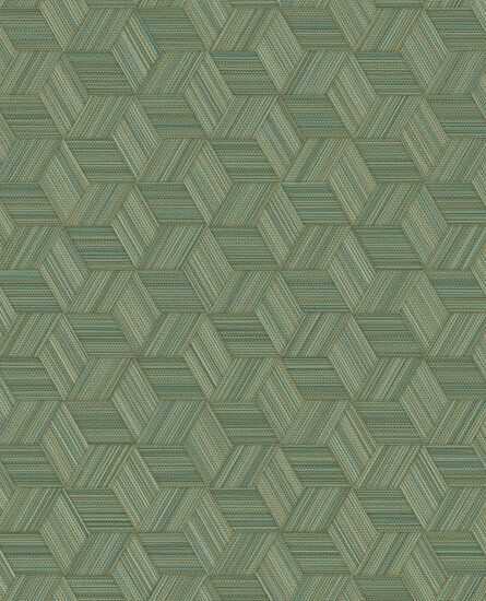 Eijffinger Cozumel 50514 Groen Behang