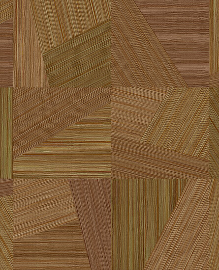 Eijffinger Cozumel 50523 Oranje/Bruin Behang