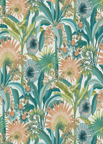 Dutch Wall Decor Aruba 10390-18 / AR102418 Groen Behang