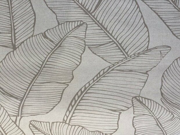 FA020 taupe blader Behang