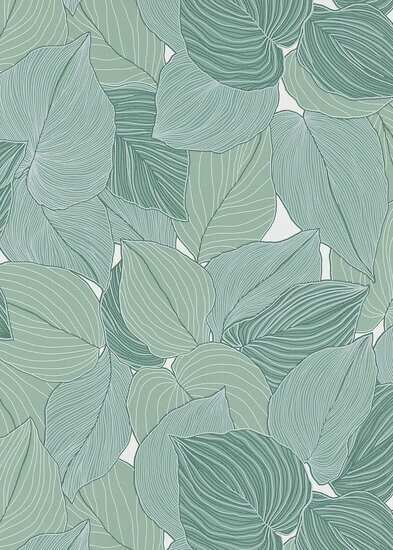 Dutch Wall Decor Collage 10381-07 Groen Behang