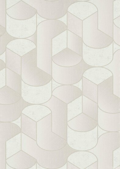 Dutch Wall Decor Collage 10384-37 Taupe Behang