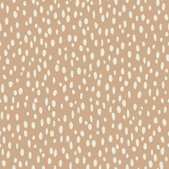 Esta Home Stippen 139555 Terracotta Beige Behang