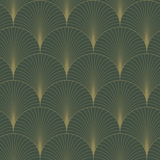 Esta Home Bloom Groen Goud 139584 Behang