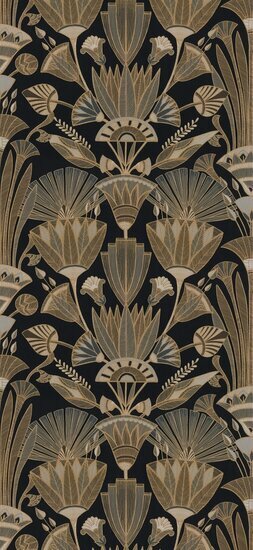 Casamance Bord Du Nil 76130610 - Bruin Behang