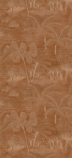 Casamance Bord Du Nil 76140916 - Oranje Behang