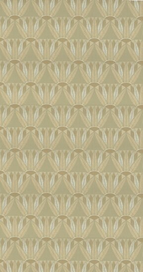 Casamance Bord Du Nil 76161732 - Geel Behang