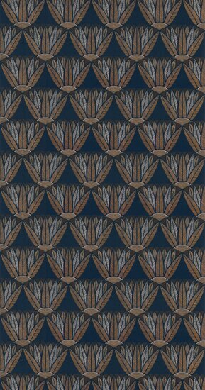 Casamance Bord Du Nil 76161936 - Oranje Behang