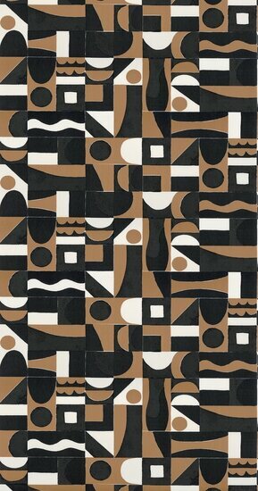 Casamance Bord Du Nil 76183058 - Bruin Behang