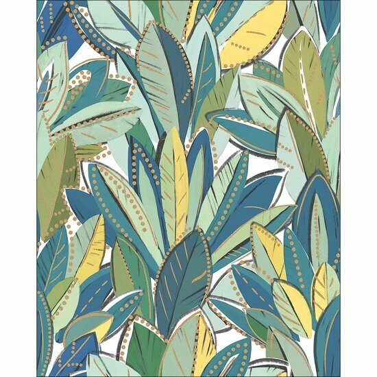 Caselio Wild - Blauw WILD104987602 Behang