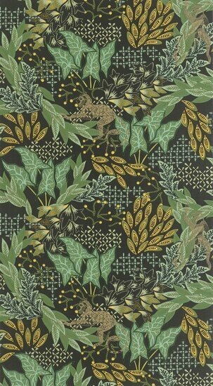 Caselio Wild WILD104919703 - Groen Behang