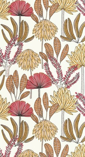 Caselio Wild WILD104930414 - Roze Behang