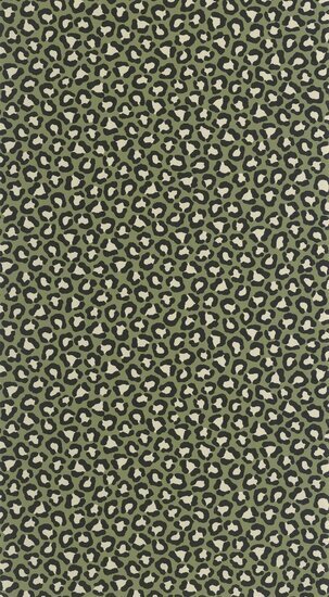 Caselio Wild WILD104947923 - Zwart Behang