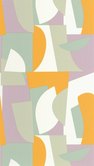 Caselio Outlines OTLS105017500 - Paars Behang