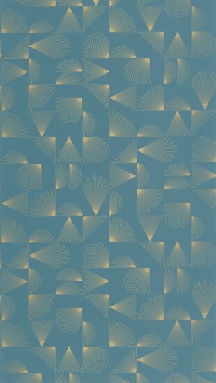 Caselio Outlines OTLS105036221 - Geel Behang