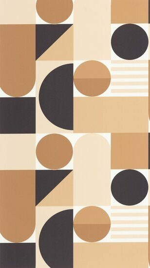 Caselio Outlines OTLS105052154 - Bruin Behang