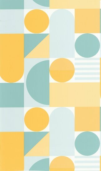 Caselio Outlines OTLS105056276 - Blauw Behang