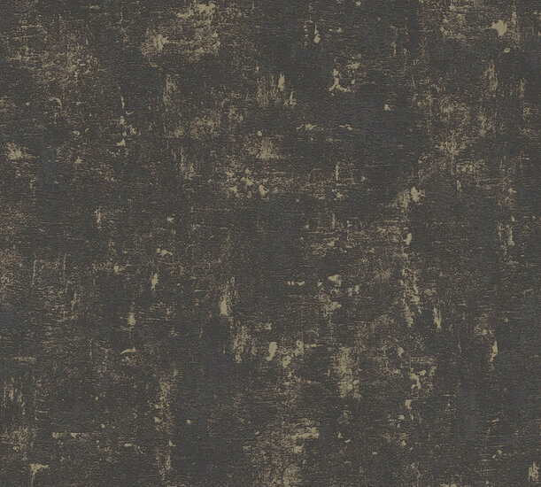 AS Creation Jade - 39511-5 / 395115 Zwart Behang