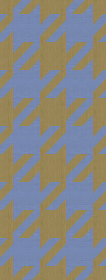 Eijffinger Revive 333675 Blauw Behang