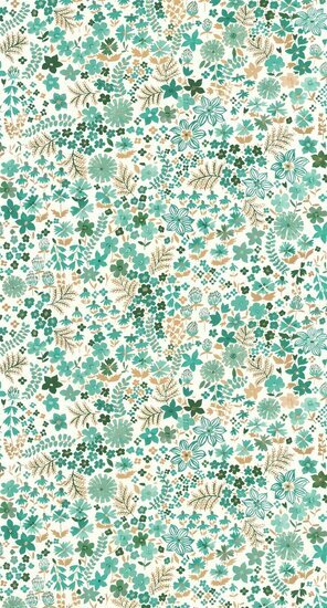 Caselio Flower Power FLP101867126 - Groen Behang