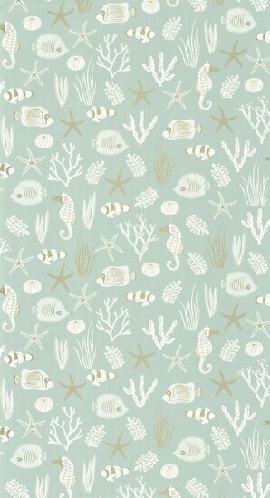 Caselio Sea You Soon SYO102807088 - Groen Behang