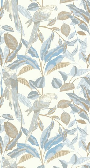 Caselio Golden Age GAG103790691 - Blauw Behang