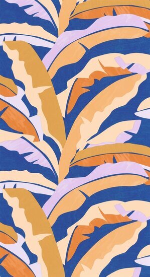 Caselio XXL XXL104566139 - Blauw Behang