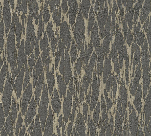 AS Creation Smart Surfaces - 39563-5 / 395635 Zwart - Bruin Behang