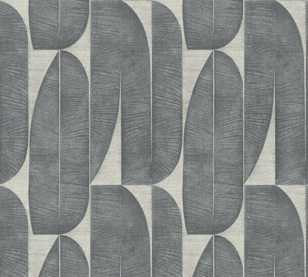 AS Creation Stories of Life - 39658-3 / 396583 Blauw Behang