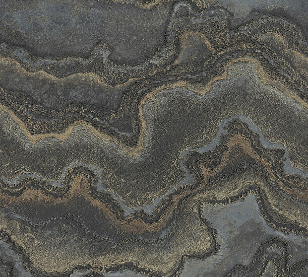 AS Creation Stories of Life - 39659-4 / 396594 Zwart Behang