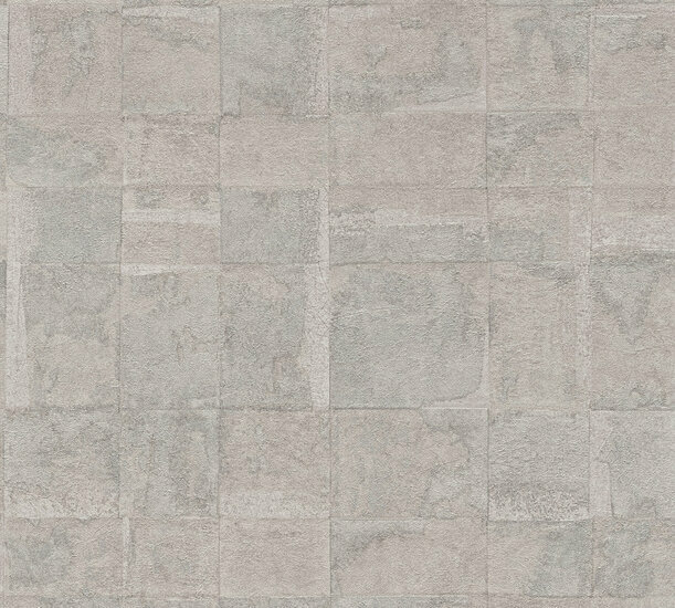 AS Creation Stories of Life - 39671-2 / 396712 Grijs Behang