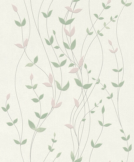 Rasch Deco Style 416039 Groen Behang