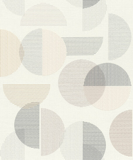 Rasch Deco Style 735956 Grijs Behang