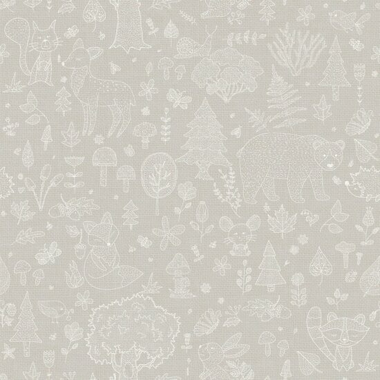 Noordwand Happy 14807 Grijs Behang