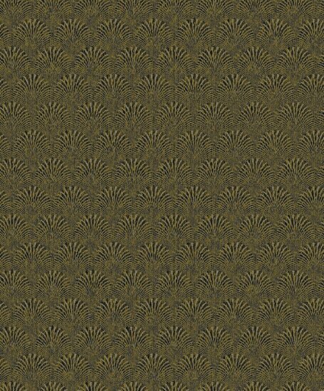 Noordwand Boutique F-AF7004 Metallic Zwart / Goud Behang