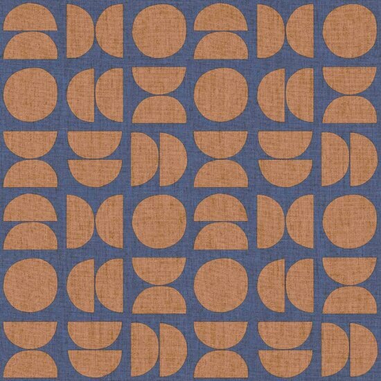 Noordwand Energie 30158 Blauw Bruin Behang