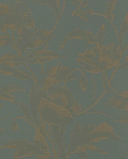 Eijffinger Gilded 340134 Groen Behang