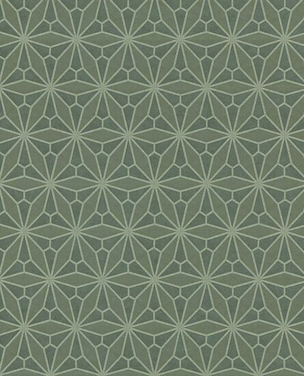 Eijffinger Gilded 340145 Groen Behang