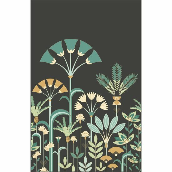 Caselio Elegance ELC105327004 - Groen Behang