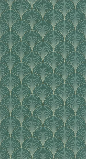 Caselio Elegance ELC105267129 - Groen Behang