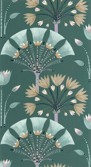 Caselio Elegance ELC105277120 - Groen Behang