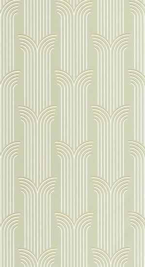 Caselio Elegance ELC105297029 - Groen Behang