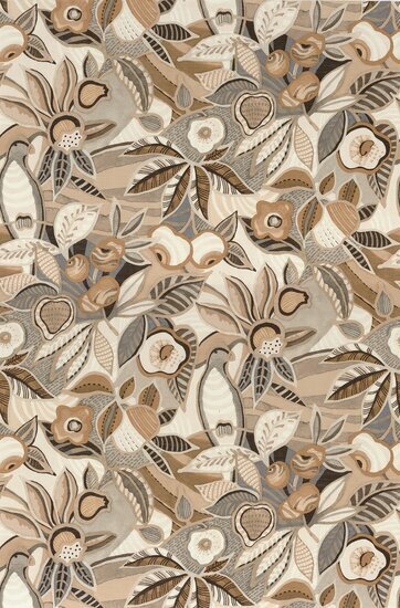 Casamance Casa Azul 76300100 - Bruin Behang