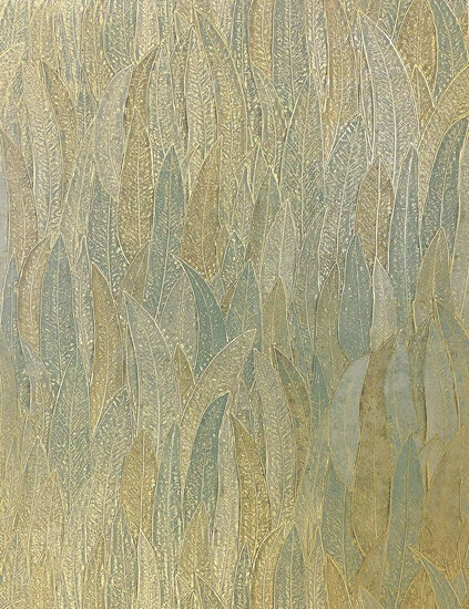 Casamance Nature Pr&eacute;cieuse - Textures 76533364 - Groen Behang